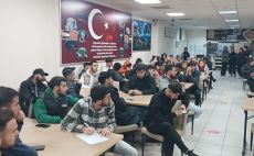 Adilcevaz?da yurtta afet farkındalık eğitimi ve tahliye-yangın tatbikatı