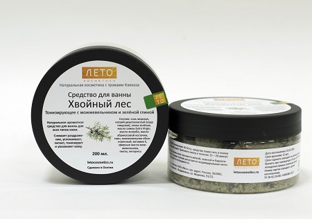 Средство для ванны Хвойный лес 