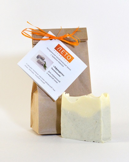  натуральное питательное мыло для нормальной и жирной кожи Афродита